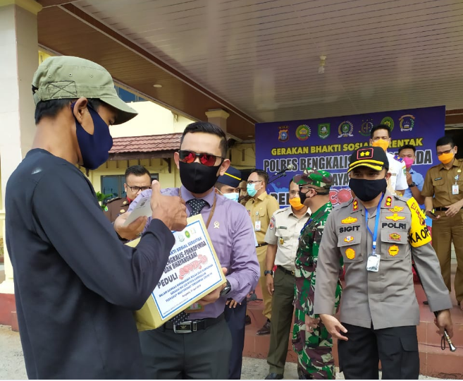 Gerakan Bakti Sosial Serentak Polres Bengkalis